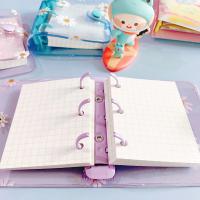 Mini Diario de Margaritas Organizador de Notas con 3 Agujeros Diario Escolar Kawaii - details 6