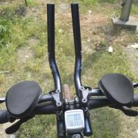 Manillar de bicicleta de montaña y carretera, barra de bicicleta de montaña, reposamanos de relajación, Aerobar - details 4