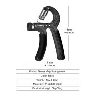 Fortalecedor de agarre para entrenamiento de fuerza, ejercitador de mano ajustable de 5-60KG, Fitness - details 1