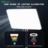 Luz de Panel de Video LED de 11 pulgadas Iluminación de Maquillaje con Soporte de Tripod - details 1