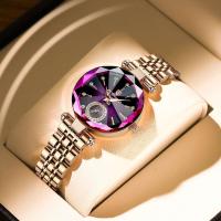 Reloj de Pulsera de Cuarzo de Lujo para Damas Marca Superior A Prueba de Agua Acero Inoxidable - details 14