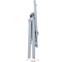 Silla plegable de aluminio Korfu, 67 x 59 x 113 cm, Carbón - details 27