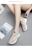 Sandalias de verano y mujer, zapatos informales transpirables con suela suave de malla, zapatos perezosos para hombre con un pie - details 14