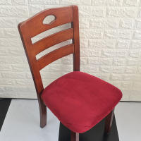 Fundas para cojines de asiento súper suaves de tela de terciopelo, fundas elásticas para sillas, para Hotel, banquete, comedor, sala de estar, 1/2/4/6 piezas - details 14