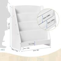Niños, Estanteria Infantil para Libros de 4 Niveles, Mueble Infantil para Libros, Adecudo para Habitación Infantil - details 2