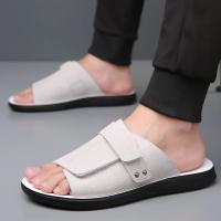 Sandalias de Deslizamiento de Cuero GUYISA para Verano Cómodas Ligeras Casuales - details 14
