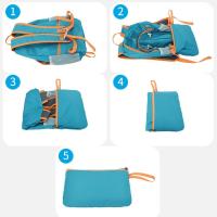 Mochila plegable grande, ultraligera mochila de viaje con cremallera, impermeable, para ciclismo y montañismo - details 7