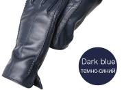 Guantes de piel de oveja para mujer, manoplas cortas de terciopelo fino para pantalla táctil, de cuero, de buena calidad, para invierno, 2226 - details 167