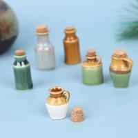 1 Pc 1:12 ature Cerámica ing Jar Cocina Juguete Casa de muñecas Hogar r - details 3