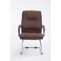 Tapizada En Tela & con Base De Metal I Silla De Conferencia con Reposabrazos, Color:Negro/Negro - details 57