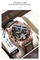 Reloj mecánico para hombre totalmente automático de marca suiza nuevo reloj luminoso impermeable. - details 4