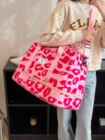 Bolsa de viaje de Mujer espaciosa y duradera con estampado animal Nylon Bolsa de Gimnasio Deportivo de gran capacidad Bolsa de fin de semana durante la Noche - details 1