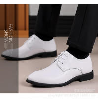 Mocasines casuales de cuero formales profesionales de negocios británicos Summer Hollow para hombre, sandalias bajas, zapatos de trabajo - details 12