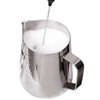 Tazas de leche de flores extraíbles, taza de café de acero inoxidable con asa, jarra de café con leche antiquemaduras, 350/600/1000ml, nuevas - details 3