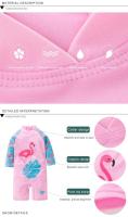 Conjunto de Natación de Moda para Niñas Pequeñas 2025 Traje de Baño de Surf con Gorra - details 31