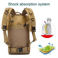 Mochila Táctica de 30L Diseño Camuflado para Hombres Sistema Molle para Acampar, Caza, Senderismo, Escalada Bolsas y Viajes al Aire Libre - details 17