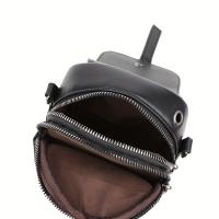 Mini bolso cruzado acolchado de Argyle, bolso de teléfono móvil con solapa de moda, bolso de hombro multicapa para mujer - details 2