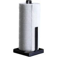 Soporte para papel de cocina en rollo Vertical, dispensador de pañuelos de pie antideslizante, Base ponderada, soporte para servilletas a prueba de herrumbre para el hogar - details 6