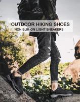 Zapatillas de deporte para hombre, zapatos de senderismo para hombre, botas de montaña al aire libre, zapatillas de escalada, zapatos de otoño e invierno - details 1