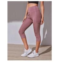 Shorts Deportivos de Cintura Alta para Mujeres Leggings Nude Levantamiento de Cadera Correr Yoga - details 13