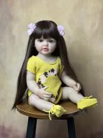 BZDOLL-Muñeca realista de bebé recién nacido, juguete de baño de 55cm con cuerpo de silicona completo, 22 pulgadas, regalo de Navidad para niña - details 4