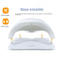 120W Nail Lámpara Set Nail Light Therapy Lámpara Nail Esmalte de uñas de la hornada de la máquina de terapia de luz - details 2