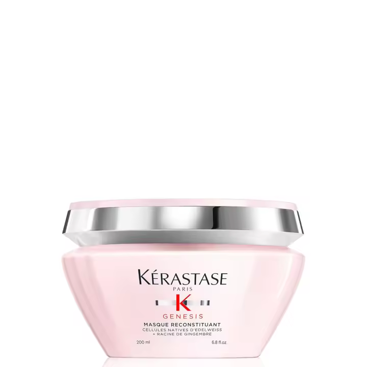KÉRASTASE Genesis Mask, Antirotura y Fortalecimiento de cabello débil o dañado, Nutre, Desenreda e Hidrata el cabello para cabello debilitado, - 1
