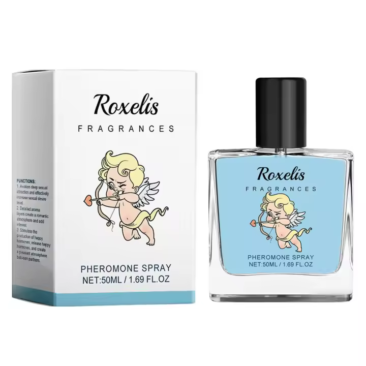 Roxelis perfume para hombre Cupido Ángel fragancia rica Colonia lanza encanto elegante encanto fragancia persistente Perfume de Colonia - 1