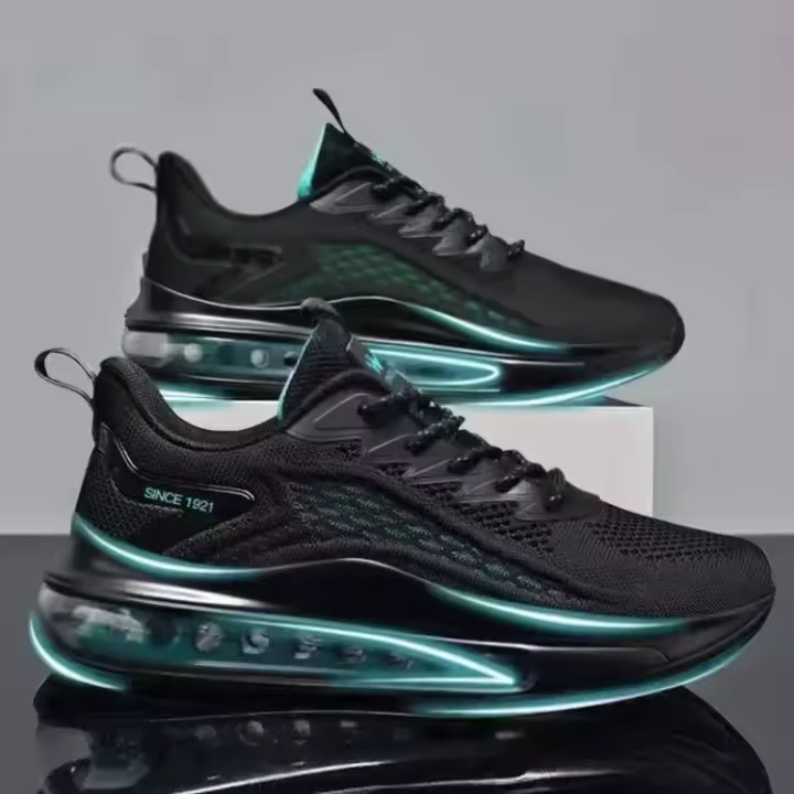 Zapatillas de Correr para Hombres Suela Blanda y Transpirable con Cojín de Aire - 1
