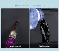 Mochila multifuncional para portátil de 15,6 pulgadas, mochila de viaje de negocios, impermeable, negra, para estudiantes, bandolera para hombre, portátil, bolsa para ordenador - details 11