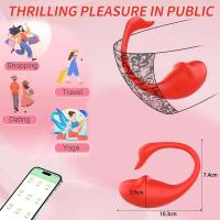 Vibrador con Control remoto por aplicación para mujer, estimulador de clítoris, consolador de punto G, bragas portátiles, Juguetes sexuales para adultos - details 8