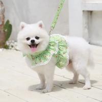 Conjunto de Correa de Arnes de Manga Ajustable con Estampado Floral Ropa de Mascota para Perros y Gatos Accesorios de Arnes para Cachorros - details 19