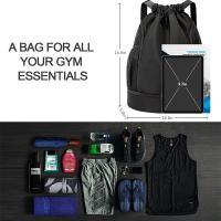 Mochila deportiva impermeable con cordón, bolsa de gimnasio, nuevo diseño - details 0