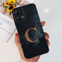 Funda de silicona suave a prueba de golpes para Motorola Moto G53 5G, funda con letras florales, carcasa de parachoques para Moto G53, funda G 53 - details 2