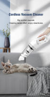 Aspiradora portátil de Mano para el hogar, aspirador recargable de Doble USO, inalámbrico, receptor de Polvo, Pelo de mascotas - details 0