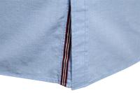 día del padre Otoño Nueva camisa social 100% algodón para hombre Camisa de manga larga de color sólido de alta calidad para hombres Camisas casuales con cuello alto para hombres - details 12