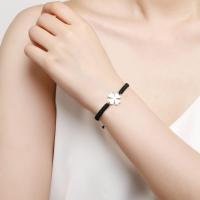 4 Hojas Pulsera Mujer Niña Plata de Ley 925, Amistad Pulsera Niña, Pulsera Trenzado Cuerda Antialérgica Suerte Amuleto, Originales Regalos Mujer Cumpleaños - details 0