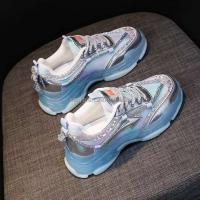 Nuevo 2023 diseñador de moda tacones altos marca de lujo zapatos casuales de mujer deportes sin nombre China barato - details 1