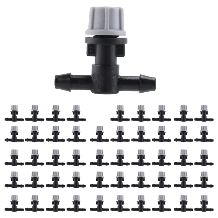 Boquilla de nebulización de agua pulverizada 50X, sistema de refrigeración por agua para jardinería, boquilla rociadora con cabezal rociador para plantas de invernadero - 1