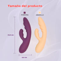 Vibrador Conejito Resistente al Agua Estimulador de Clítoris y Punto G Femenino - details 0