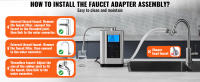 SucceBuy Máquina ionizadora de agua alcalina - Purificador de agua de hidrógeno pH 3.5-10.5 con 7 configuraciones, filtro de 8000 L, autolimpieza, hasta -550 mV ORP, blanco - details 4