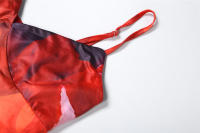BUNO-Conjunto de 2 piezas con estampado Tie-Dye de gato extraño para mujer, moda Hipster Y2K, camisola elegante con cuello en V + faldas Maxi, ropa de calle a juego - details 48