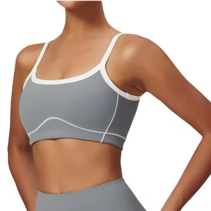Sujetador de Yoga grande en forma de U con espalda hermosa, chaleco de gimnasio Sexy, ropa interior para mujer, ropa exterior, Top de Fitness - 1