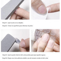 Uñas falsas, conjuntos de uñas portátiles, arte de las uñas - details 9
