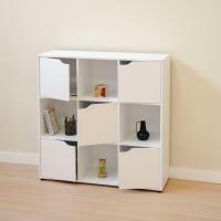 Estantería de Madera, Librería con Puerta y Compartimentos Abiertos, Mueble almacenaje, Organizador,en Color Natural de 119x29x59 cm para Estudio,Dormitorio,Salón, Oficina y Biblioteca - details 41