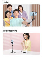 UGREEN Bluetooth5.1 trípode/palo Selfie soporte 750mm extendido 10m Bluetooth obturador remoto Universal para IOS Android - details 3