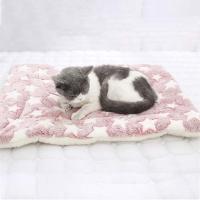 Colchoneta de franela cálida para mascotas, colchón de franela suave para perros, colchoneta gruesa para dormir, manta plegable y transpirable para perros, Invierno - details 4