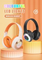 VAORLO-auriculares ANC con reducción de ruido, cascos HIFI con cable + comunicación inalámbrica, plegables, deportivos, con Bluetooth, para música, compatible con TF - details 0