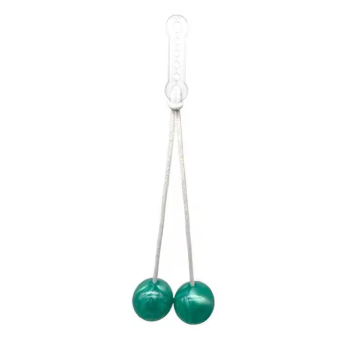 Clackers Balls Una cuerda que oscila la bola juguetes para niños habilidades motoras finas para rellenar medias - 1