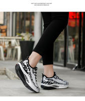 Zapatos deportivos de marca para mujer, zapatos de suela gruesa, zapatos de plataforma con tejido volador, zapatos tonificadores para mujer, zapatillas de deporte con cuña, zapatos con balancín transpirables - details 26